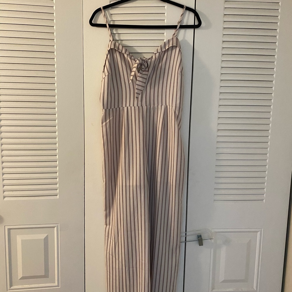 Wide Leg Crop Jumpsuit